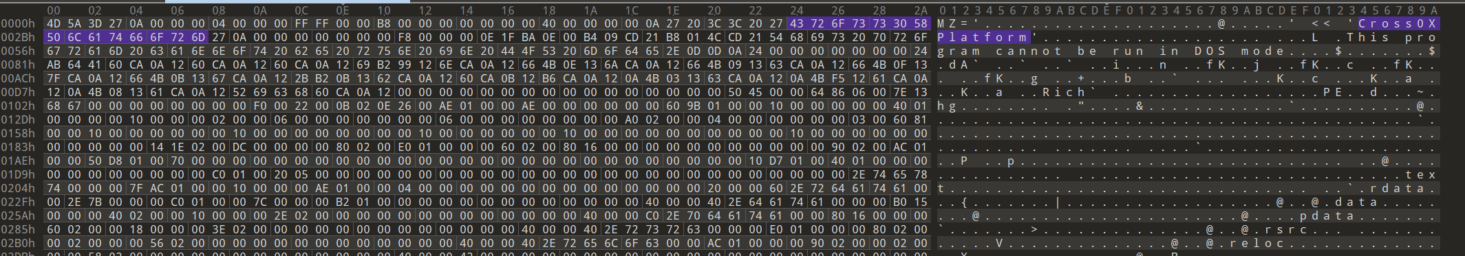 制作能同时被linux和windows运行的跨平台可执行文件